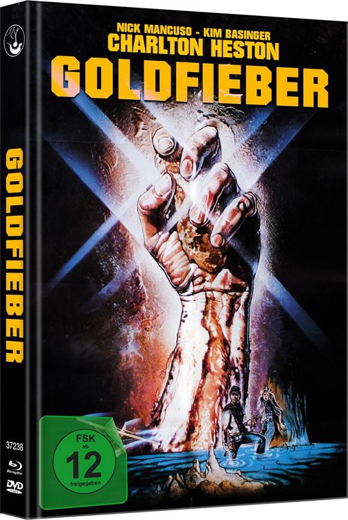 Produktbild: Goldfieber - Kinofassung (Limited Mediabook Cover B mit Blu-ray+DVD+Booklet, neues Master, auf 500 St&uuml;ck limitiert)