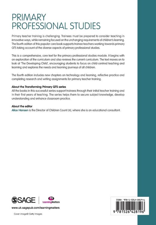 Produktbild: Primary Professional Studies