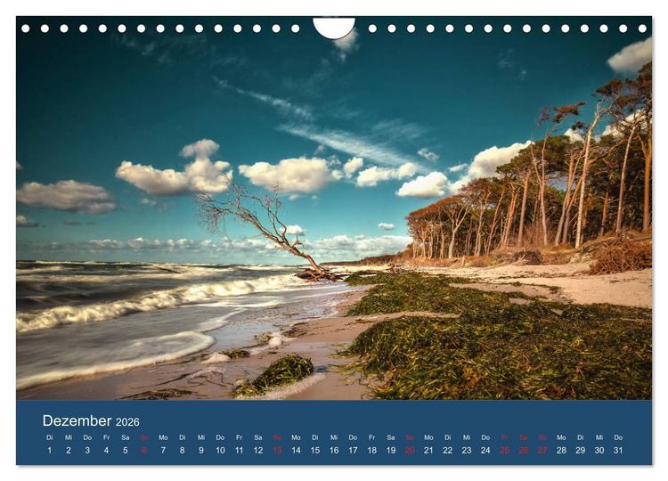 Produktbild: Ostseezauber (Wandkalender 2026 DIN A4 quer), CALVENDO Monatskalender
