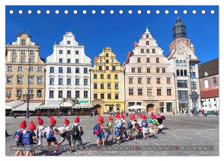 Produktbild: Highlights in Poland's South (Desk Calendar 2026 DIN A5 landscape), CALVENDO 12 Month DeskCalendar