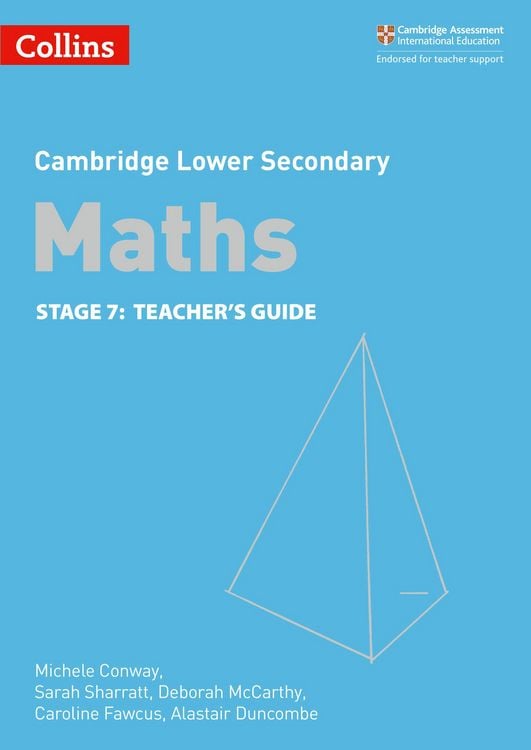 Produktbild: Collins Cambridge Checkpoint Maths - Cambridge Checkpoint Maths Teacher Guide Stage 7
