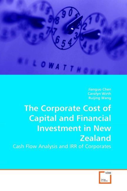 Produktbild: Chen, J: The Corporate Cost of Capital and Financial Investm