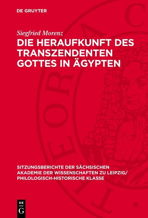 Produktbild: Die Heraufkunft des Transzendenten Gottes in &Auml;gypten