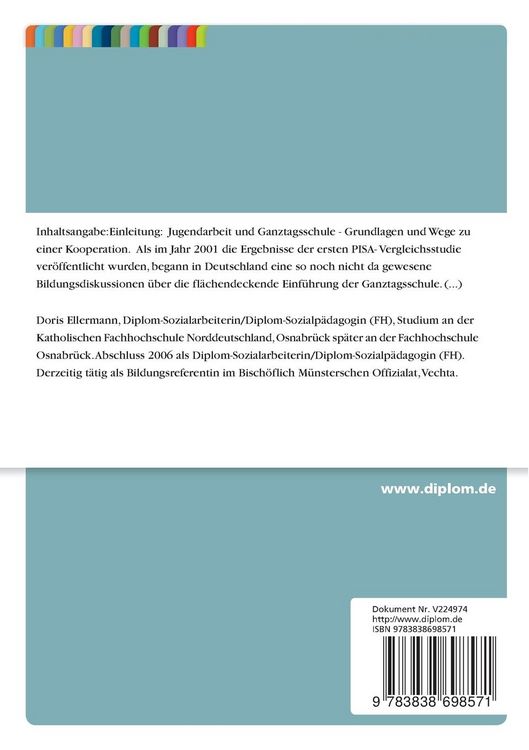 Produktbild: Jugendarbeit und Ganztagsschule