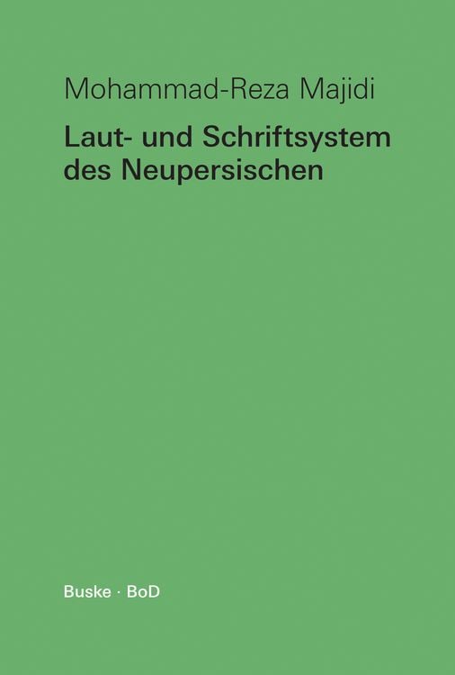 Produktbild: Laut- und Schriftsystem des Neupersischen
