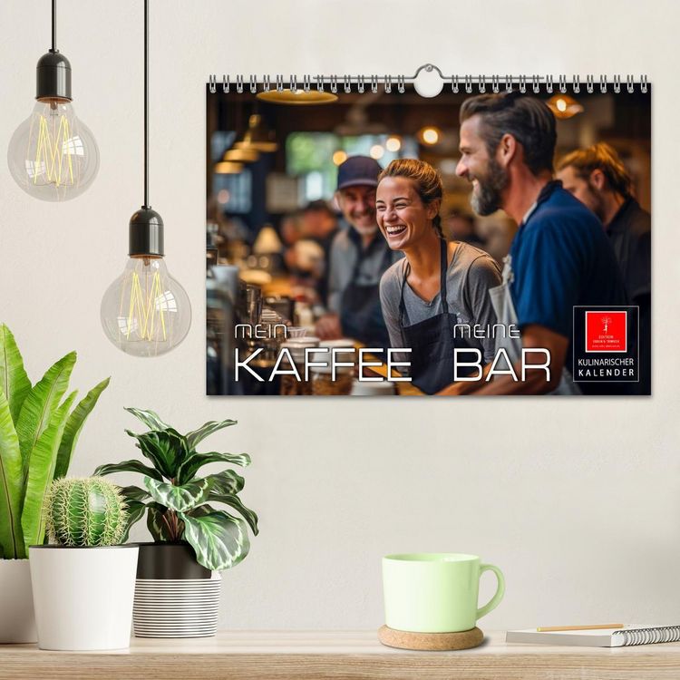 Produktbild: Mein Kaffee meine Bar (Wandkalender 2026 DIN A4 quer), CALVENDO Monatskalender