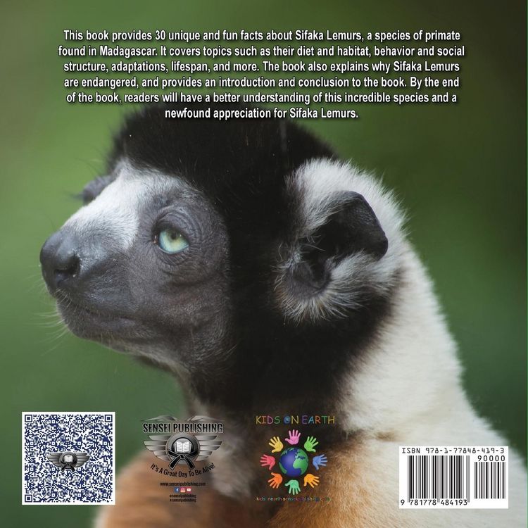 Produktbild: KIDS ON EARTH Wildlife Adventures - Explore The World Sifaka Lemur - Madagascar