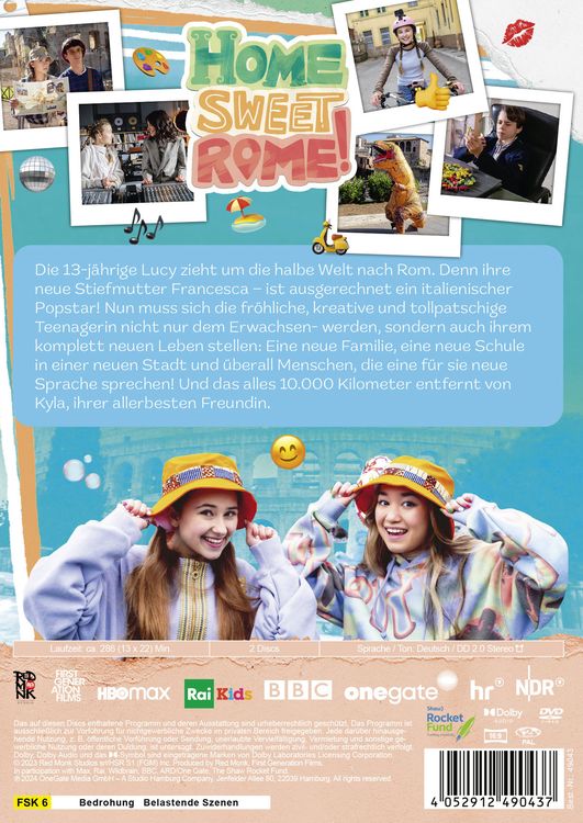 Produktbild: Home Sweet Rome! [2 DVDs]