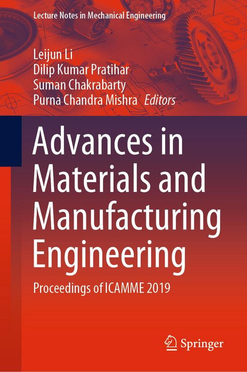 Produktbild: Advances in Materials and Manufacturing Engineering