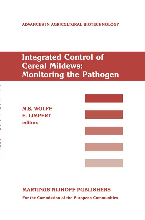 Produktbild: Integrated Control of Cereal Mildews: Monitoring the Pathogen