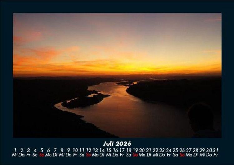 Produktbild: Sonnenuntergang 2026 Fotokalender DIN A5