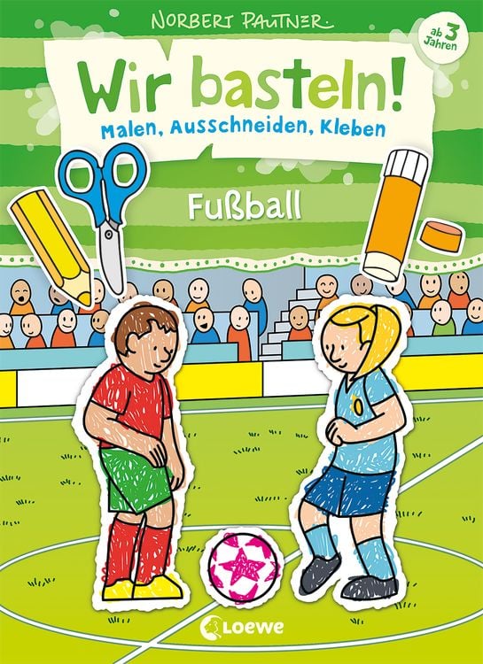 Bild vom Artikel Wir basteln! - Malen, Ausschneiden, Kleben - Fußball vom Autor Norbert Pautner