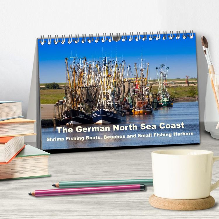 Produktbild: The German North Sea coast (Desk Calendar 2027 DIN A5 landscape), CALVENDO 12 Month DeskCalendar