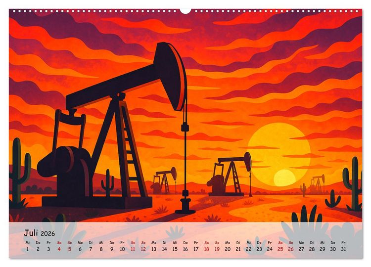 Produktbild: Nordamerika von Alaska bis Texas - Wild, Weit und Wundersch&ouml;n (hochwertiger Premium Wandkalender 2026 DIN A2 quer), Kunstdruck in Hochglanz