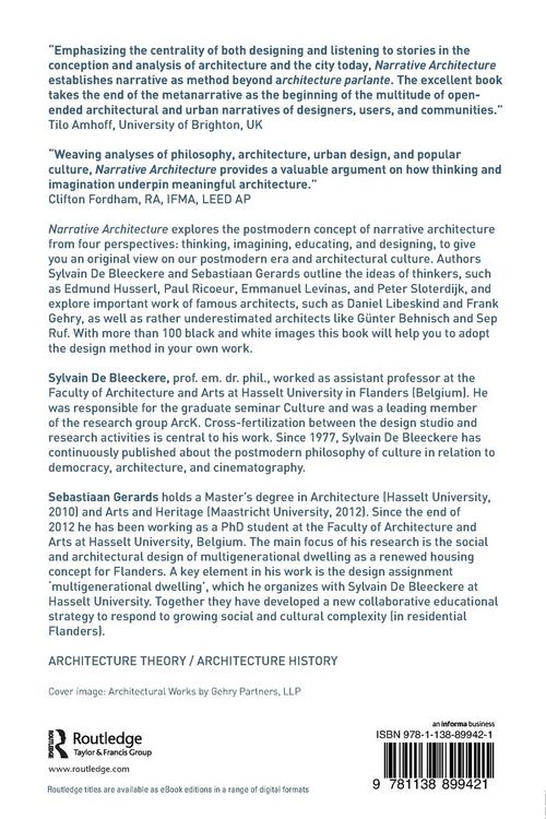 Produktbild: Narrative Architecture