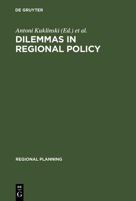 Produktbild: Dilemmas in Regional Policy