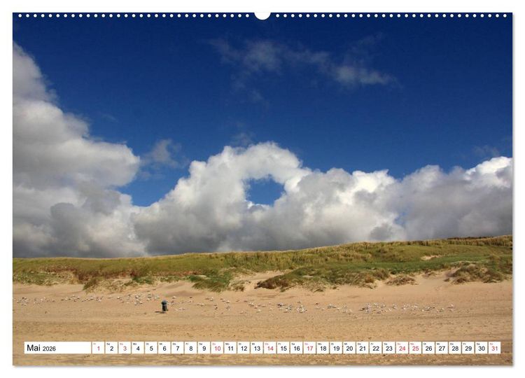 Produktbild: Callantsoog (Wandkalender 2026 DIN A2 quer), CALVENDO Monatskalender