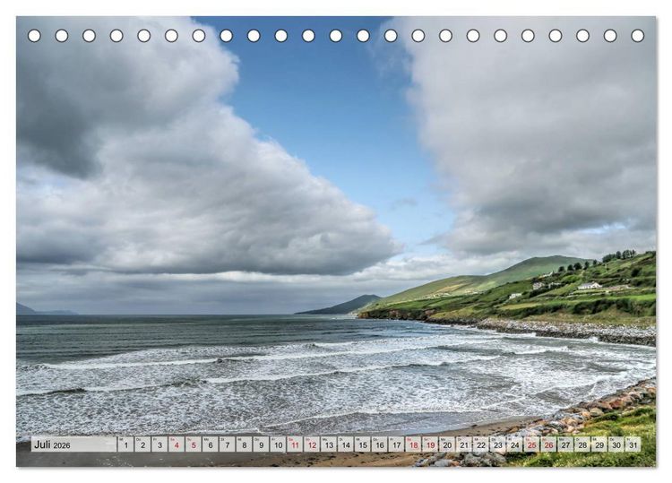 Produktbild: Irland - spektakul&auml;re Landschaften (Tischkalender 2026 DIN A5 quer), CALVENDO Monatskalender
