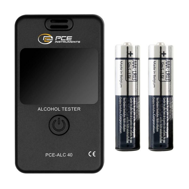 Produktbild: PCE Instruments PCE-ALC 40 Alkoholtester inkl. Display, Verschiedene Einheiten anzeigbar