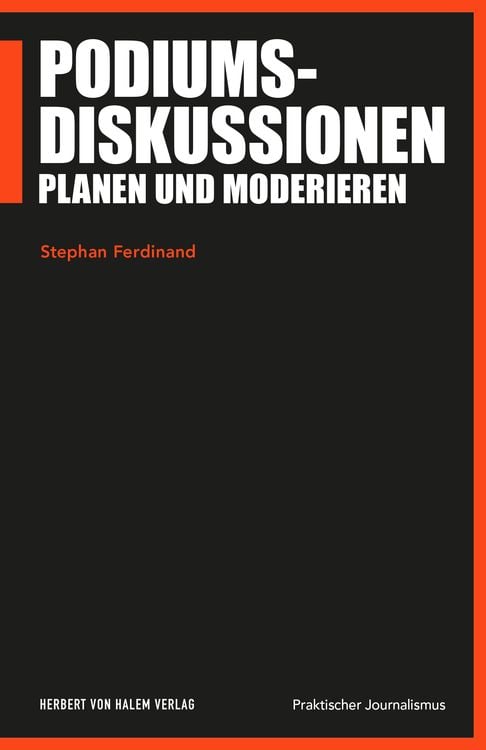 Produktbild: Podiumsdiskussionen planen und moderieren