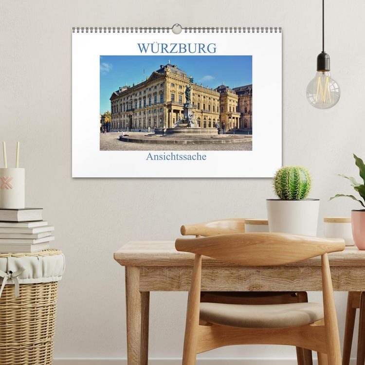 Produktbild: W&uuml;rzburg - Ansichtssache (Wandkalender 2026 DIN A3 quer), CALVENDO Monatskalender