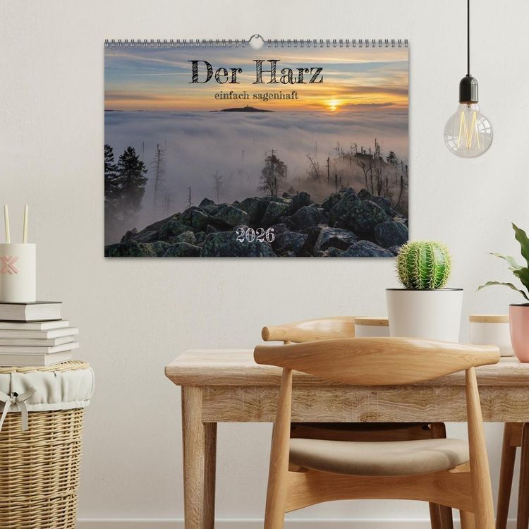 Produktbild: Der Harz - einfach sagenhaft (Wandkalender 2026 DIN A3 quer), CALVENDO Monatskalender