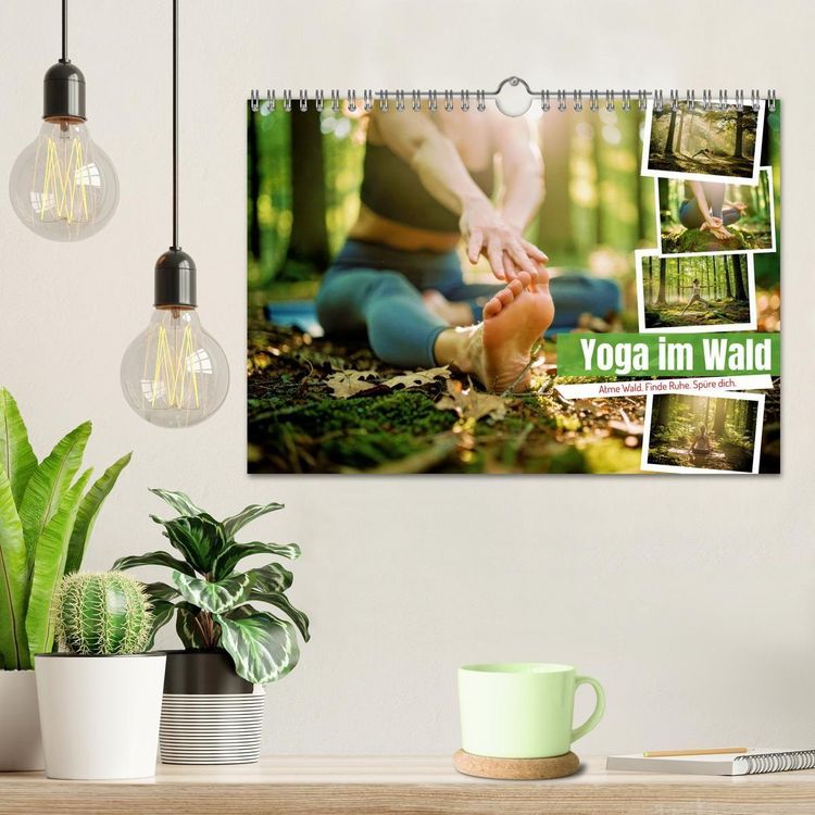 Produktbild: Yoga im Wald (Wandkalender 2027 DIN A4 quer), CALVENDO Monatskalender