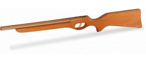 Produktbild: BestSaller Kinder-Gewehr mit Funktion, Erle ge&ouml;lt (schie&szlig;t Gummis)