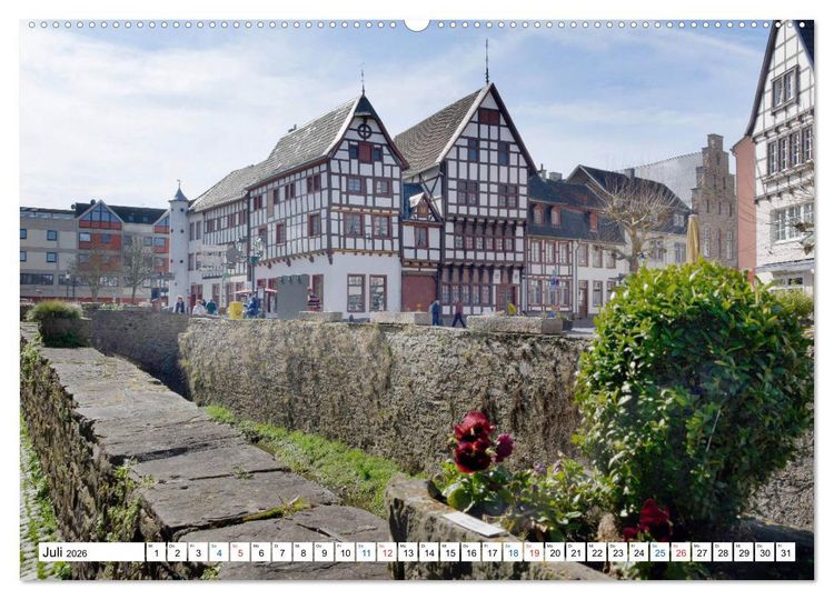 Produktbild: Bad M&uuml;nstereifel - Ansichtssache (Wandkalender 2026 DIN A2 quer), CALVENDO Monatskalender