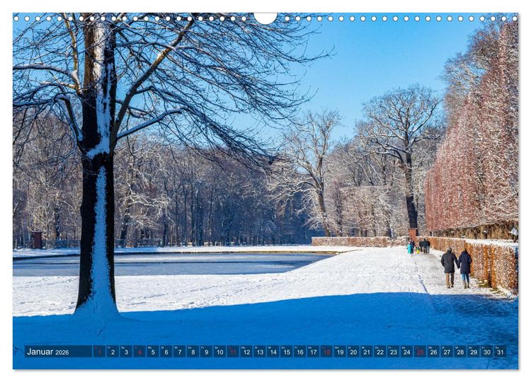 Produktbild: Barockgarten Zabeltitz (Wandkalender 2026 DIN A3 quer), CALVENDO Monatskalender