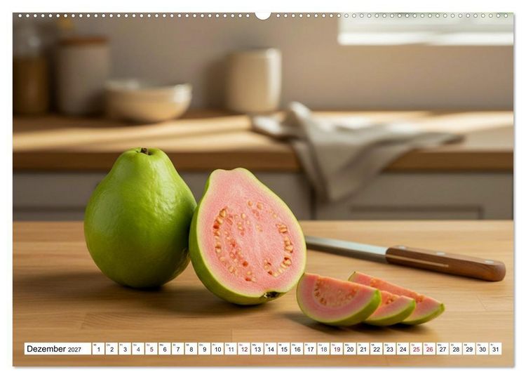 Produktbild: Exotische Fr&uuml;chte &ndash; Frische. Farbe. Form. (hochwertiger Premium Wandkalender 2027 DIN A2 quer), Kunstdruck in Hochglanz