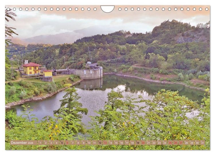 Produktbild: Garfagnana, Impressionen aus dem Norden der Toskana (Wandkalender 2026 DIN A4 quer), CALVENDO Monatskalender
