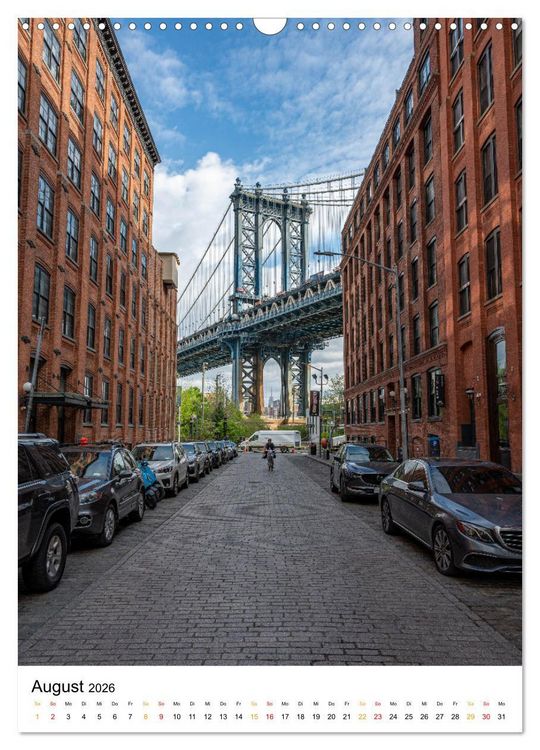 Produktbild: New York, Facetten einer Stadt (Wandkalender 2026 DIN A3 hoch), CALVENDO Monatskalender