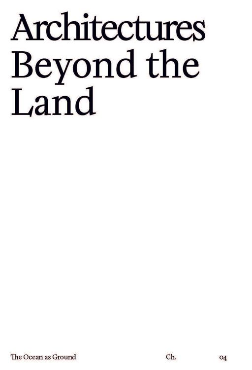 Produktbild: The Ocean as Ground