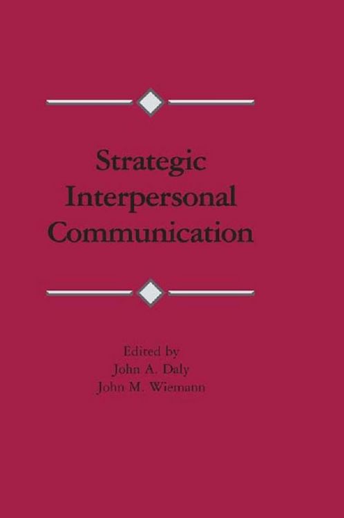 Produktbild: Strategic Interpersonal Communication