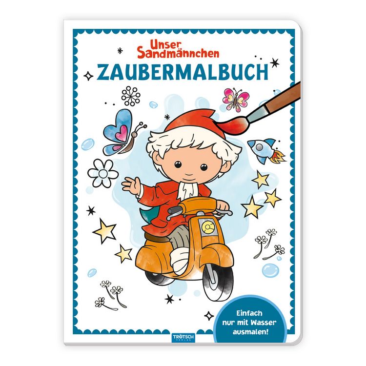 Produktbild: Tr&ouml;tsch Malbuch Unser Sandm&auml;nnchen Zaubermalbuch