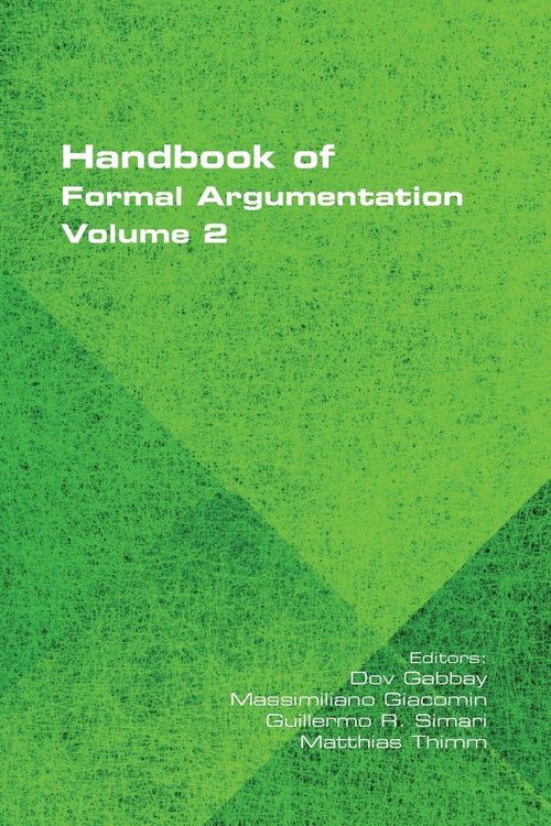 Produktbild: Handbook of Formal Argumentation, Volume 2