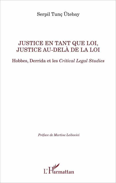 Produktbild: Justice en tant que loi, justice au-del&agrave; de la loi
