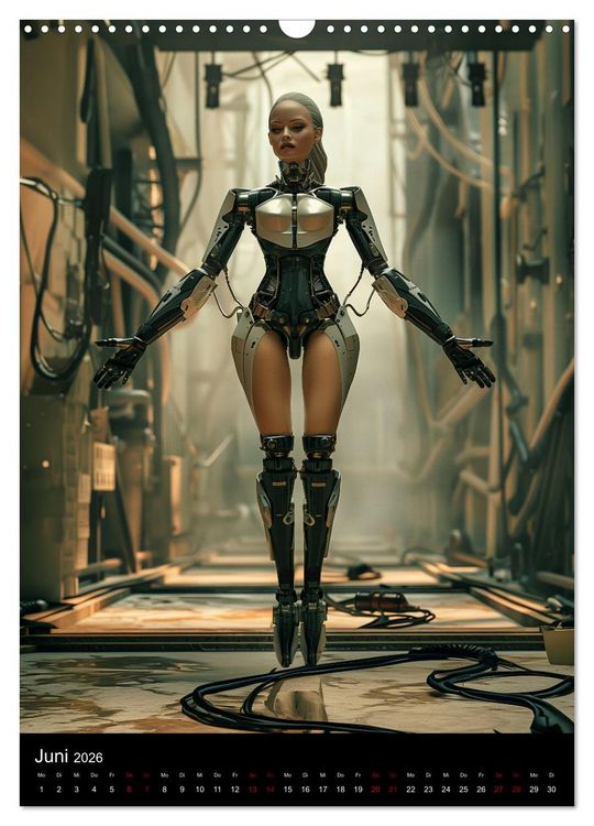Produktbild: CYBER SISTERS (Wandkalender 2026 DIN A3 hoch), CALVENDO Monatskalender