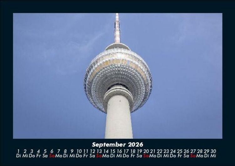 Produktbild: Berlin 2026 Fotokalender DIN A5