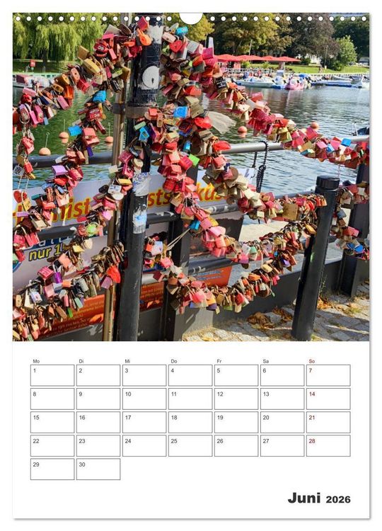 Produktbild: Warnem&uuml;nde Urlaub f&uuml;r zu Hause (Wandkalender 2026 DIN A3 hoch), CALVENDO Monatskalender