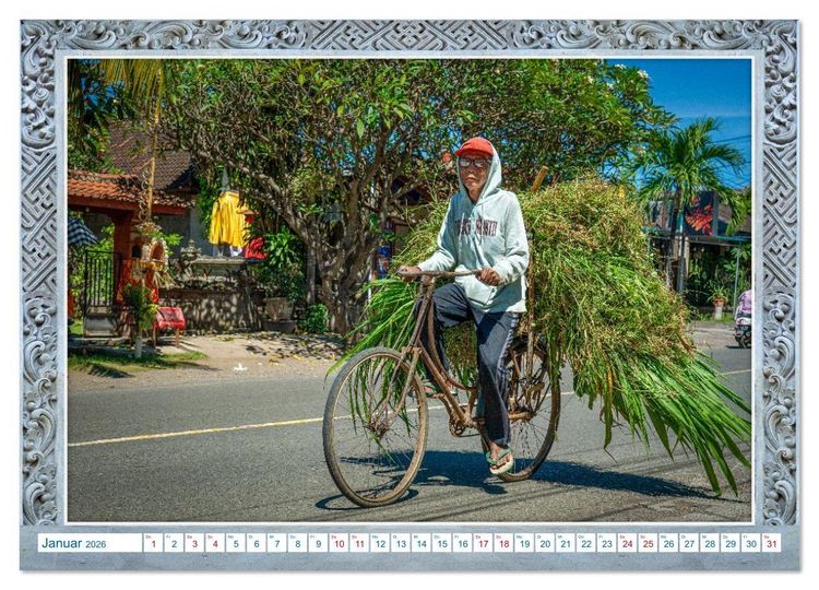 Produktbild: Bali, die unvergleichliche Sch&ouml;nheit (hochwertiger Premium Wandkalender 2026 DIN A2 quer), Kunstdruck in Hochglanz