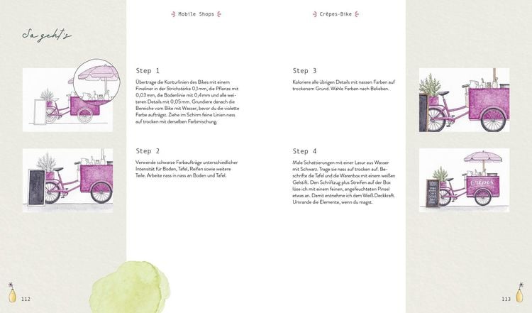 Produktbild: Watercolor &ndash; Little Shops