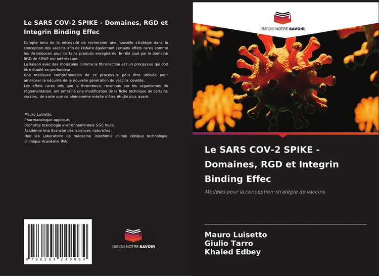 Produktbild: Le SARS COV-2 SPIKE - Domaines, RGD et Integrin Binding Effec