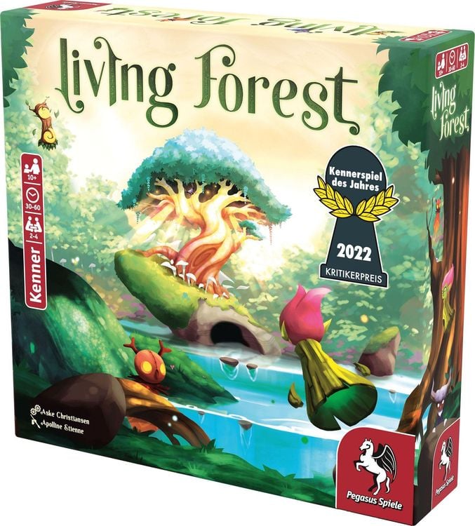 Produktbild: Pegasus 51234G - Living Forest - Kennerspiel des Jahres 2022
