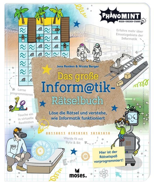 Produktbild: Ph&auml;noMINT Das gro&szlig;e Informatik-R&auml;tselbuch