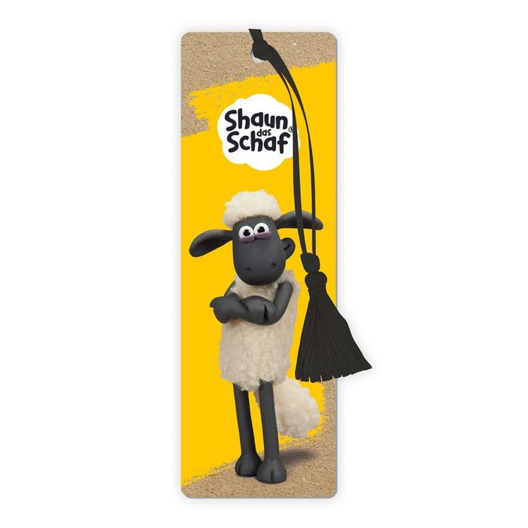 Produktbild: Tr&ouml;tsch Shaun das Schaf 3D-Lesezeichen Lesezeichen Lentikular