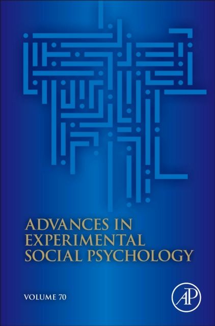 Produktbild: Advances in Experimental Social Psychology: Volume 70
