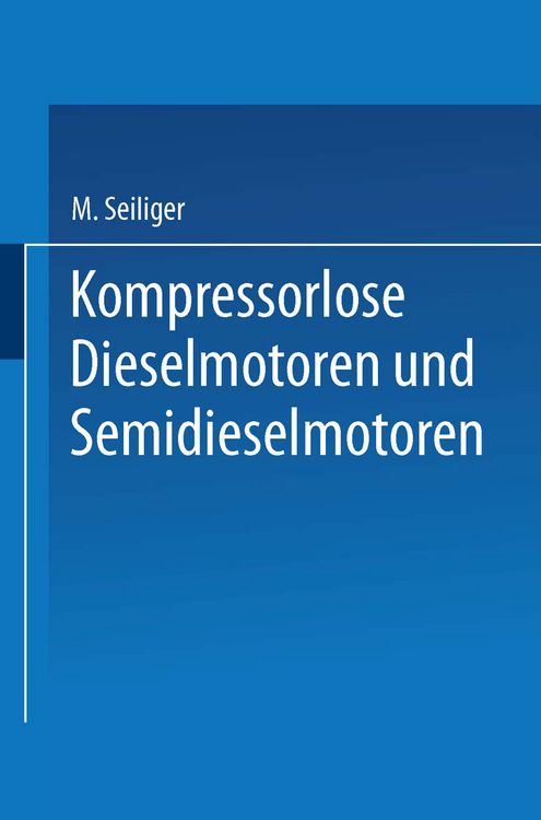 Produktbild: Kompressorlose Dieselmotoren und Semidieselmotoren