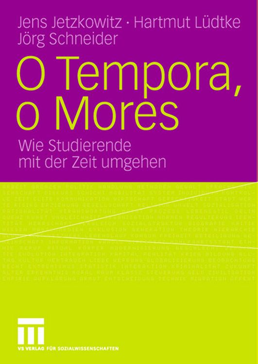 Produktbild: O Tempora, o Mores